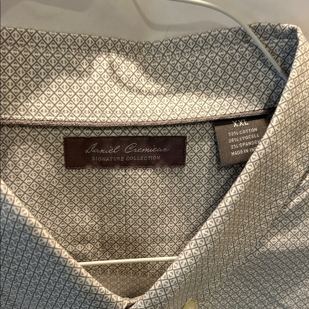 Daniel Cremieux Gray Geometric Shirt